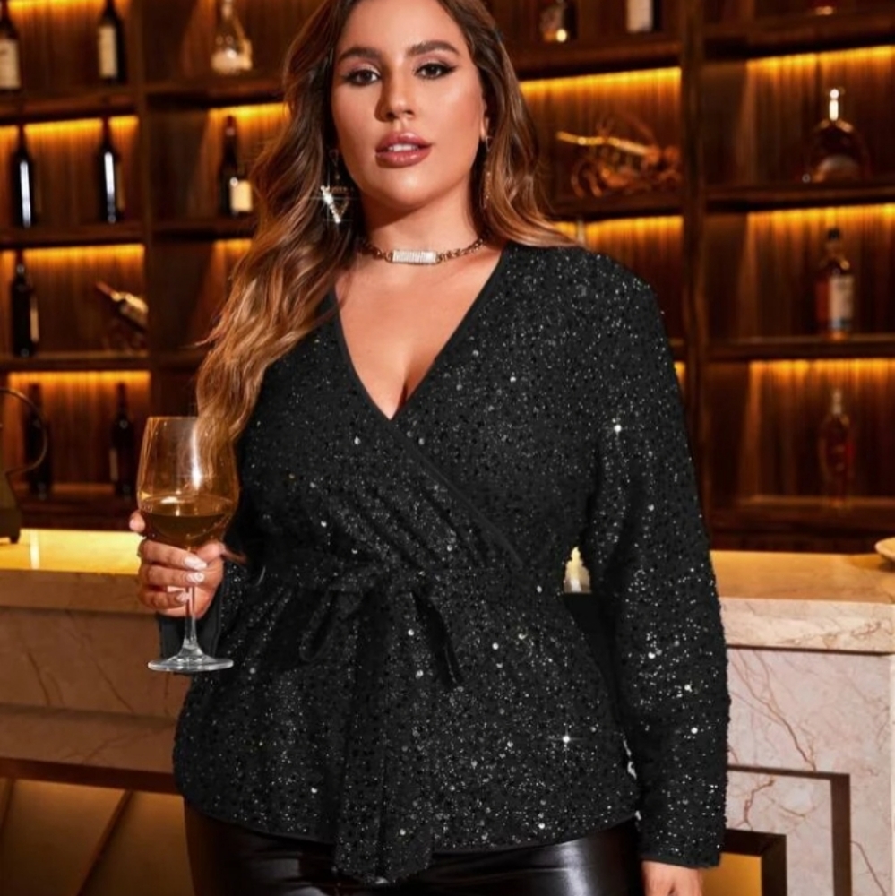 Shein Sparkle Top